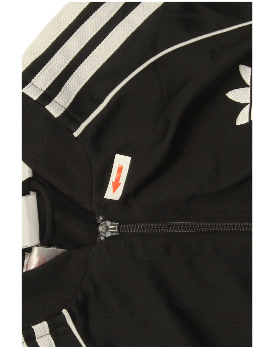Jachetă pentru trening Adidas băieți 12-13 ani poliester negru