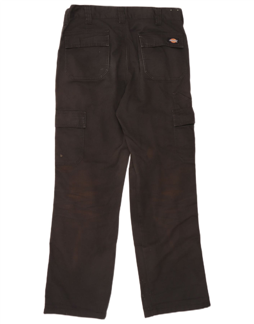 Pantaloni cargo dritti pentru bărbați Dickies W32 L31 poliester negru