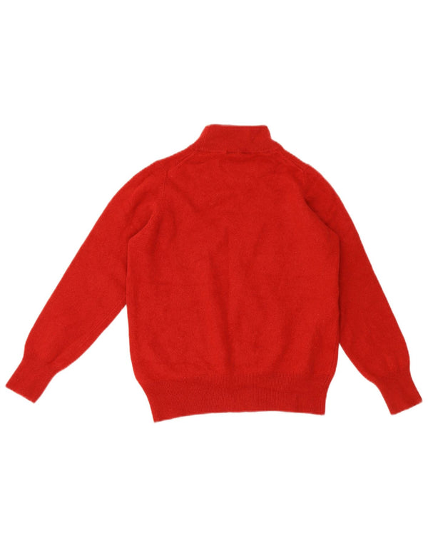Pulover cu gât țestoasă pentru femei Marks & Spencer UK 16 Large Red