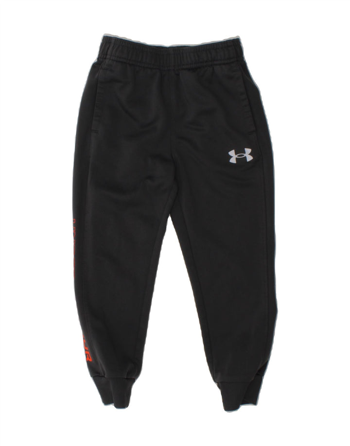 UNDER ARMOUR Boys Graphic Tracksuit Trousers Joggers 3-4 Years  Grey Vintage Under Armour and Second-Hand Under Armour from Messina Hembry 