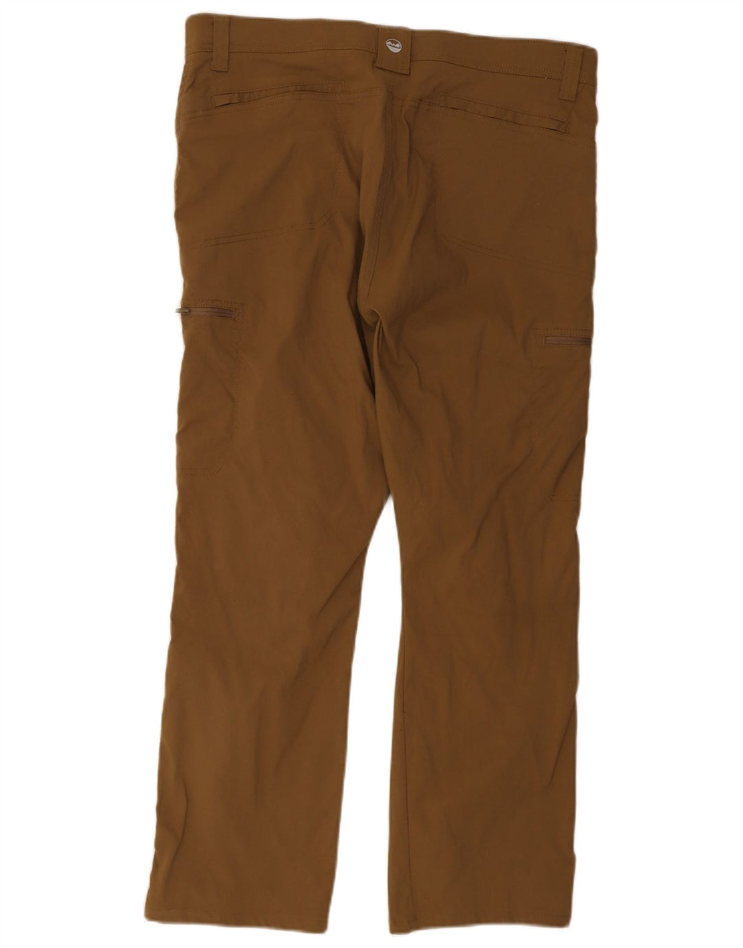 Pantaloni cargo drepti pentru bărbați Wrangler W36 L30 nailon maro