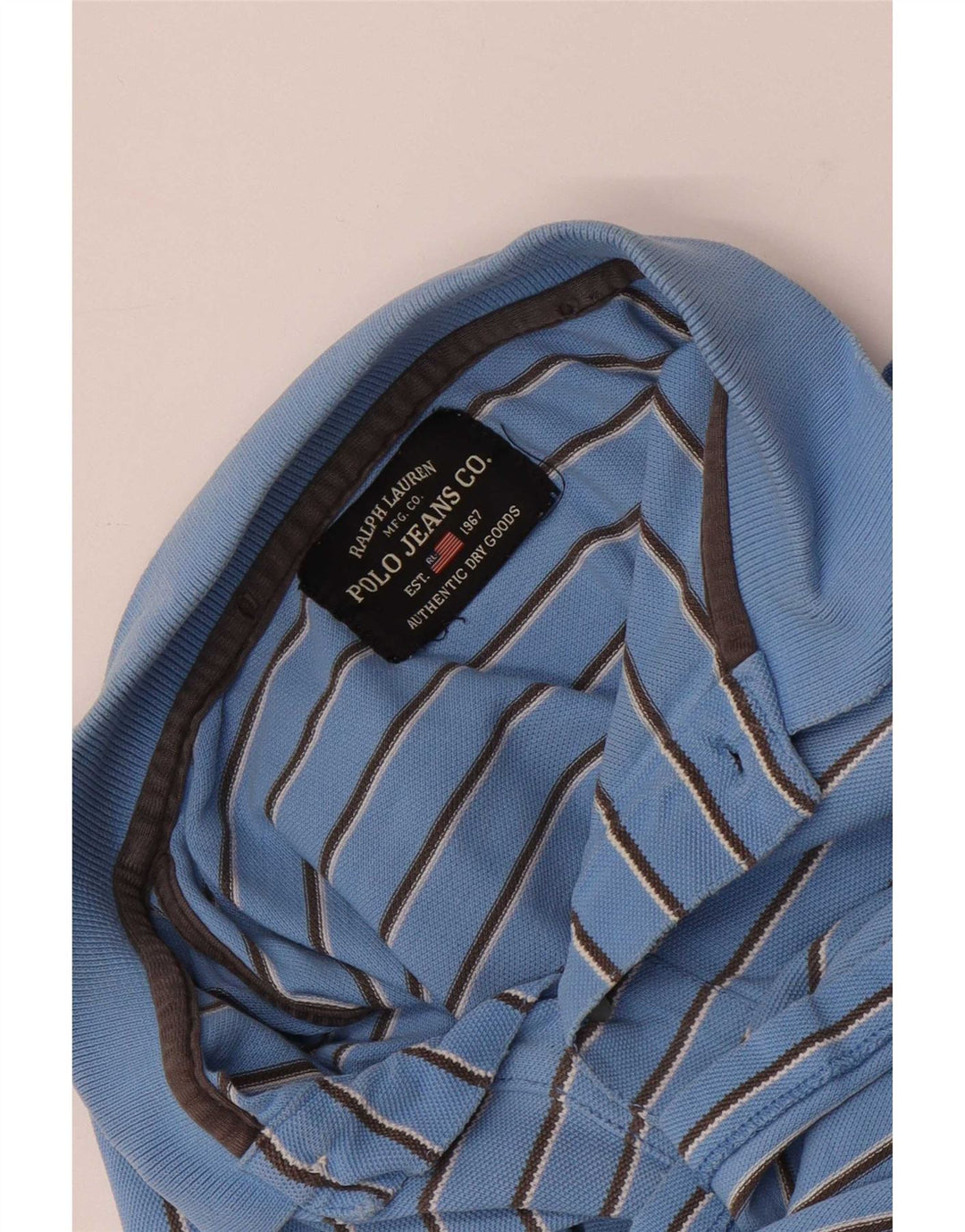 Polo Ralph Lauren pentru bărbați, cu dungi mici, albastre