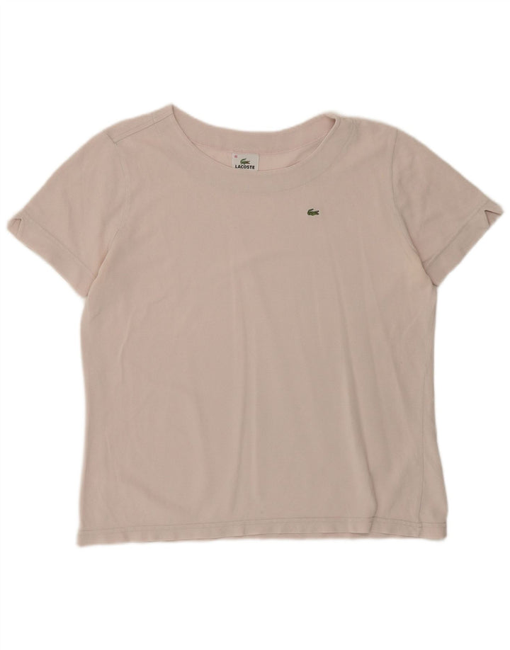 Tricou pentru femei Lacoste Top Marimea 48 XL Bumbac roz