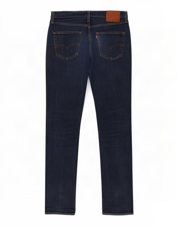Blugi pentru bărbați Levi's 511 Slim W34 L32 Bumbac bleumarin