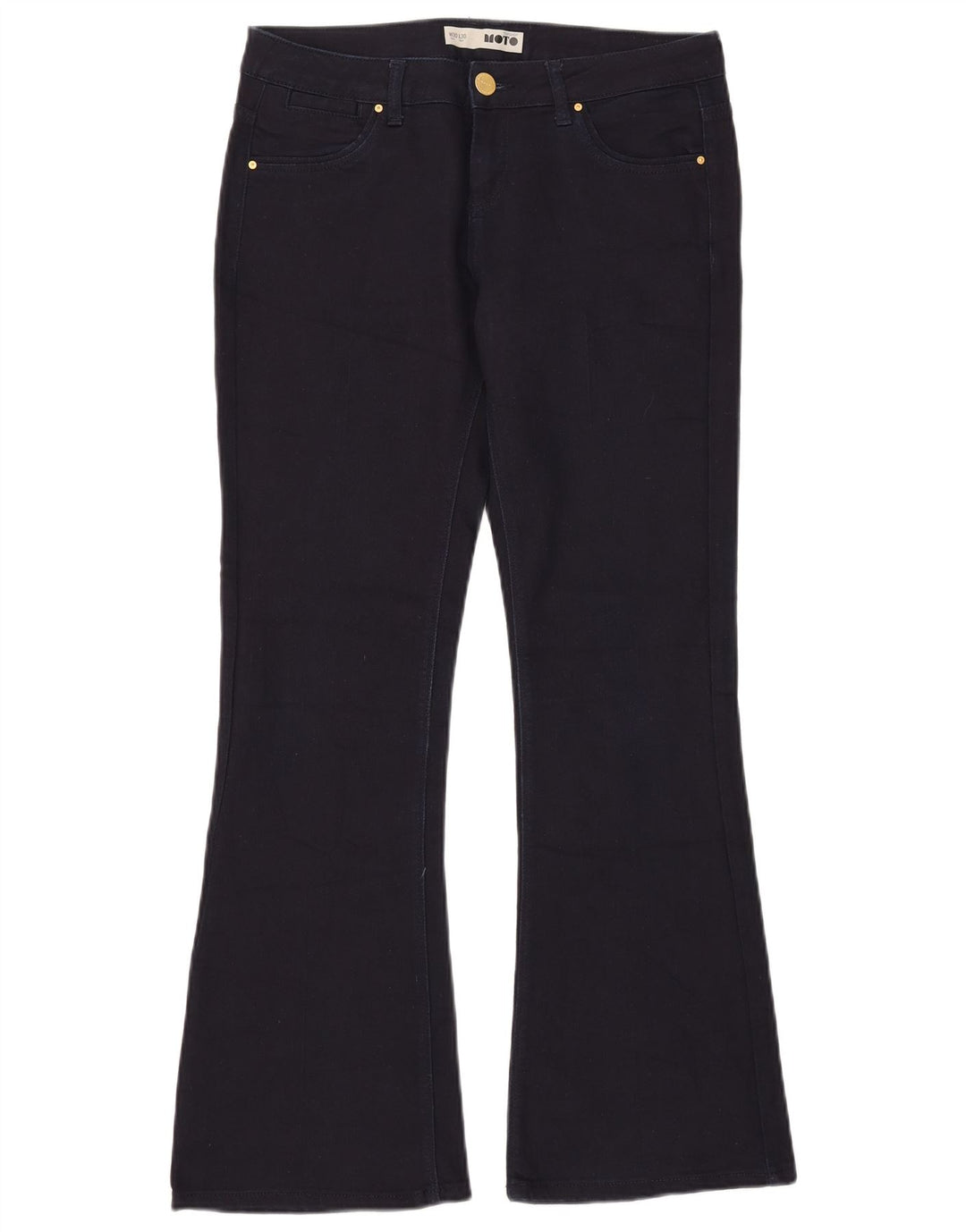 Blugi evazați pentru femei Topshop L30 L30 Bumbac bleumarin