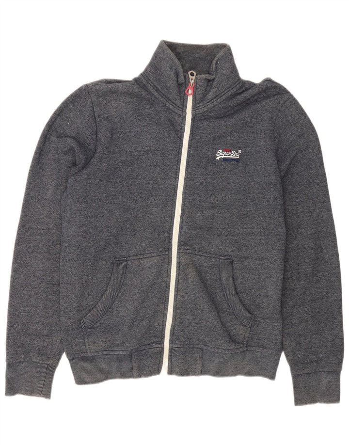 Jachetă de trening pentru bărbați Superdry, XL, bumbac, albastru
