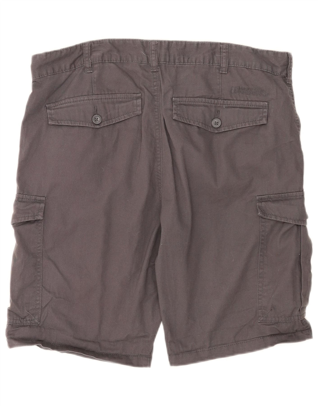 Pantaloni scurți cargo pentru bărbați Mountain Warehouse W36, bumbac gri mare