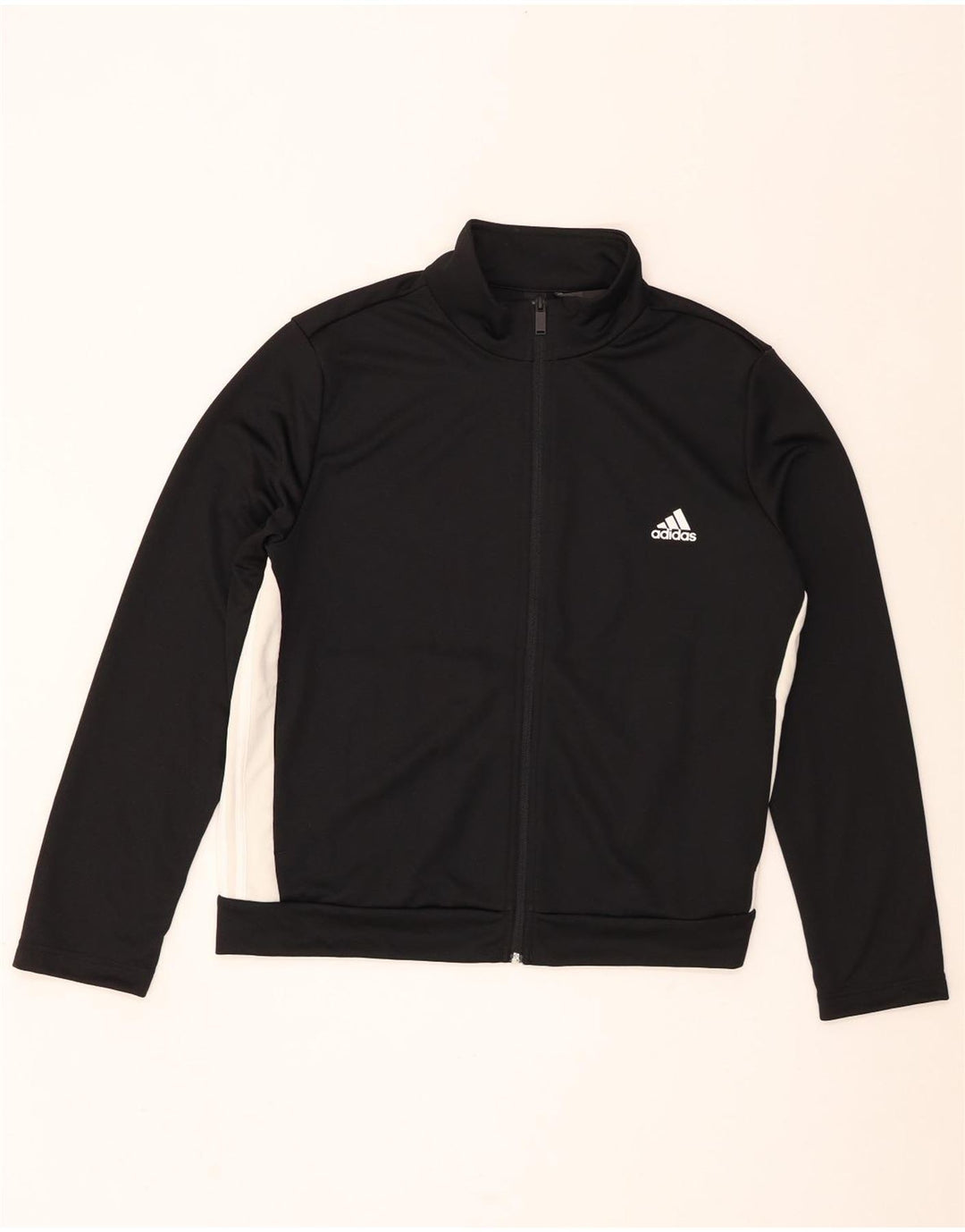Jachetă de trening Adidas pentru femei Marea Britanie 24/26 2XL Negru Poliester color bloc