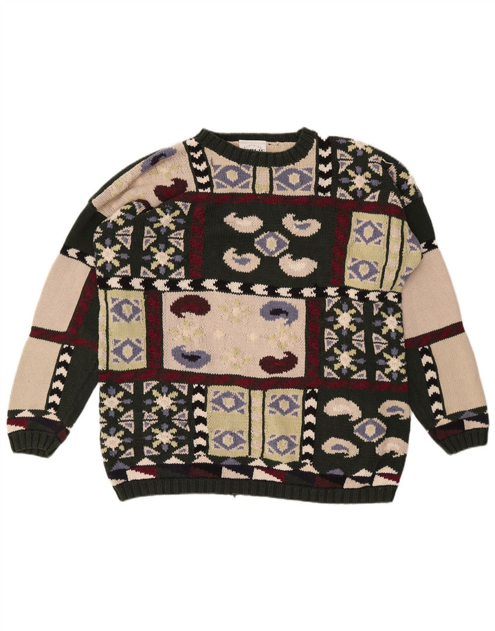 PUBLIC Pulover pentru damă cu gât crew pulover IT 44 Medium Multicolor