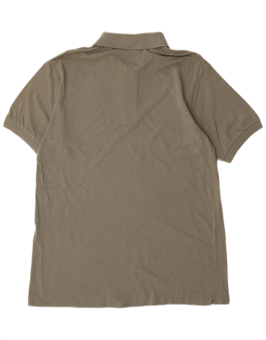 Tricou polo LACOSTE pentru bărbați, mărimea 4, bumbac kaki mediu