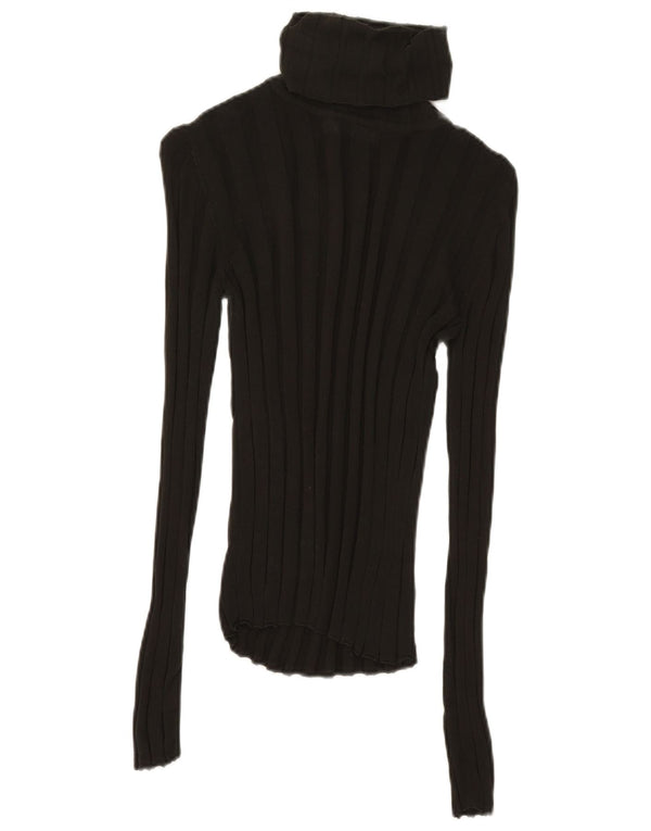 Top pentru femei Zara cu mânecă lungă UK 12 Medium Khaki Lyocell