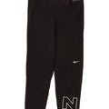 Leggings crop grafic pentru femei Nike UK 8 Poliester negru mic