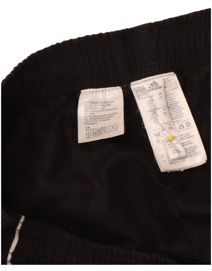 Pantaloni de trening Adidas pentru bărbați 2XL poliester negru