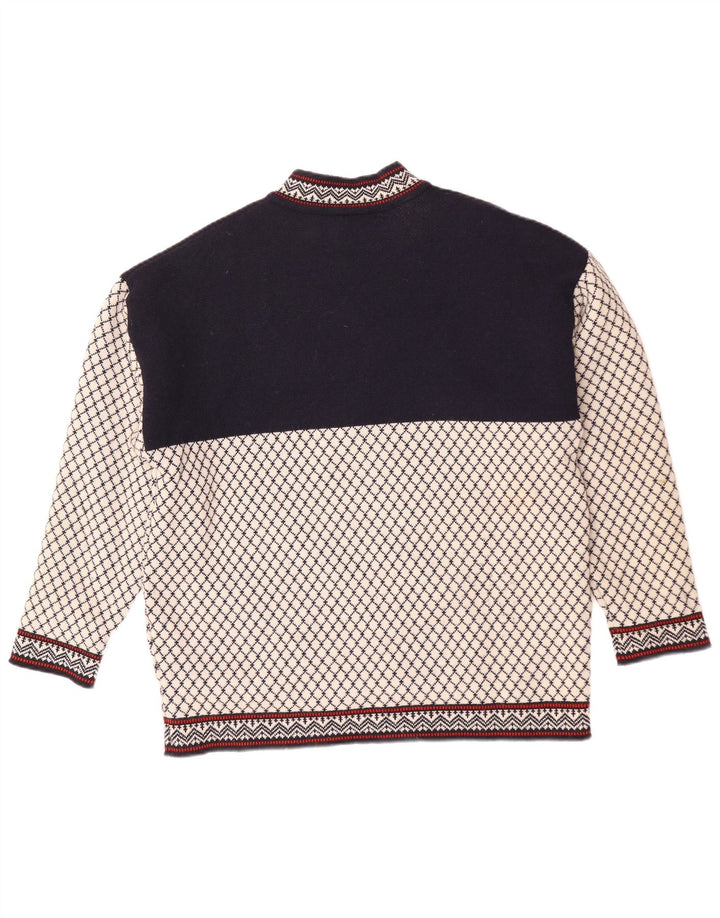 Pulover pentru bărbați GOLFER'S Pulover cu decolteu rotund, mijlociu, bleumarin, color block