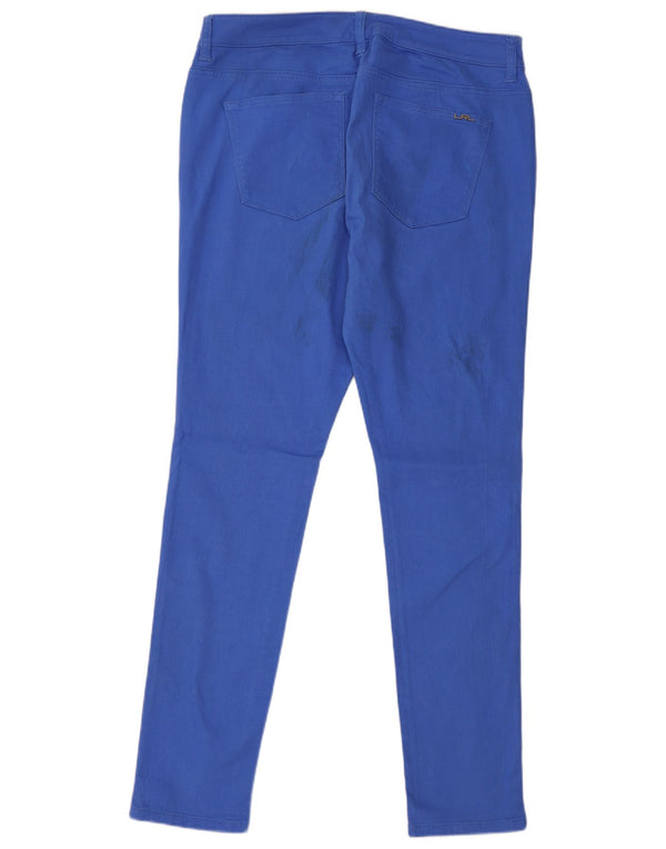 Blugi slim pentru femei RALPH LAUREN US 12 Large W34 L32 Blue Bumbac