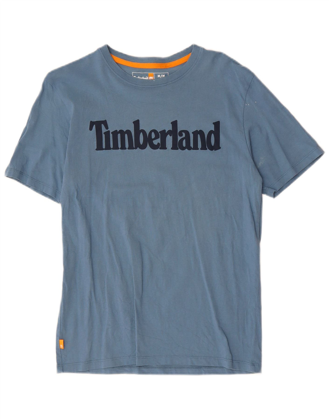 Tricou grafic TIMBERLAND pentru bărbați, cu croiala normală, din bumbac albastru mediu