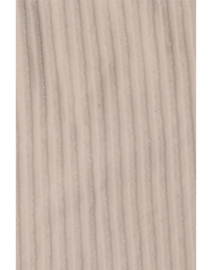 Top supradimensionat pentru femei Zara cu mânecă lungă UK 14 Medium White