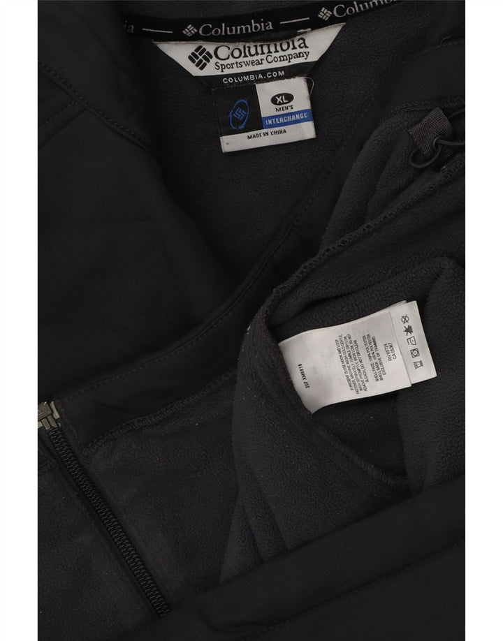 Jachetă Columbia pentru bărbați Interchange Liner Windbreaker UK 42 XL poliester gri
