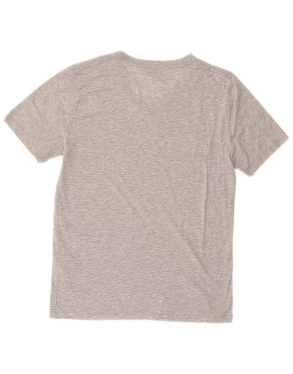 Tricou pentru bărbați Reiss Top mic, gri, bumbac cu pete