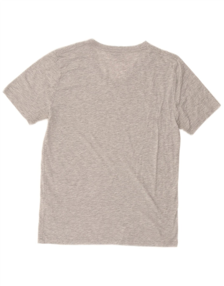 Tricou pentru bărbați Reiss Top mic, gri, bumbac cu pete