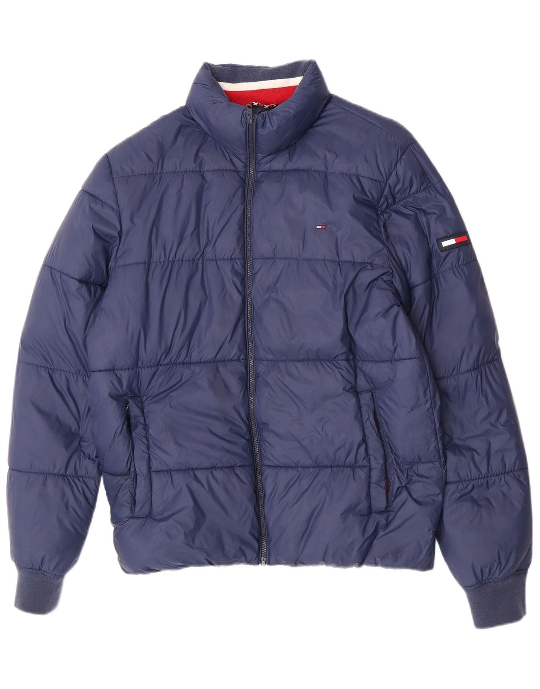 Jachetă căptușită pentru bărbați Tommy Hilfiger UK 40 mare poliamidă bleumarin