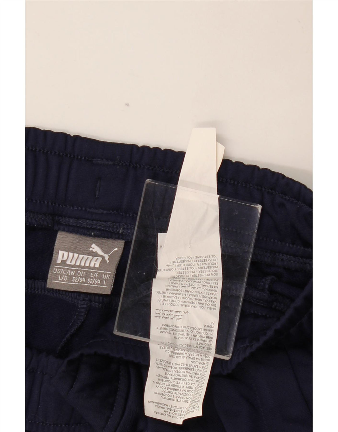 Pantaloni de trening PUMA pentru bărbați Pantaloni de jogging mari, bleumarin, poliester