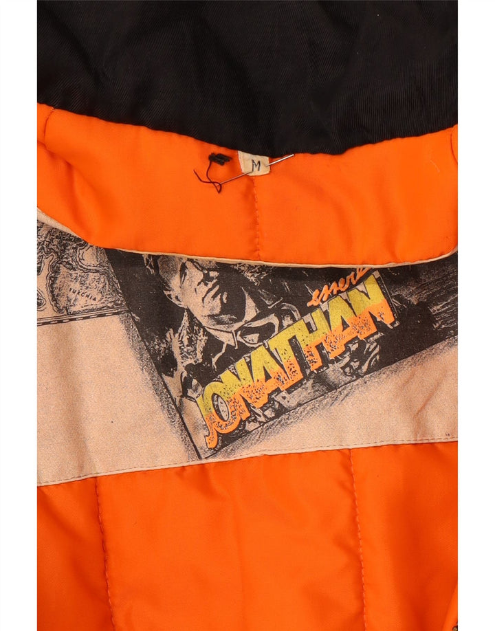 Jachetă căptușită vintage pentru bărbați, cu ajustare largi, UK 38 Medium Black