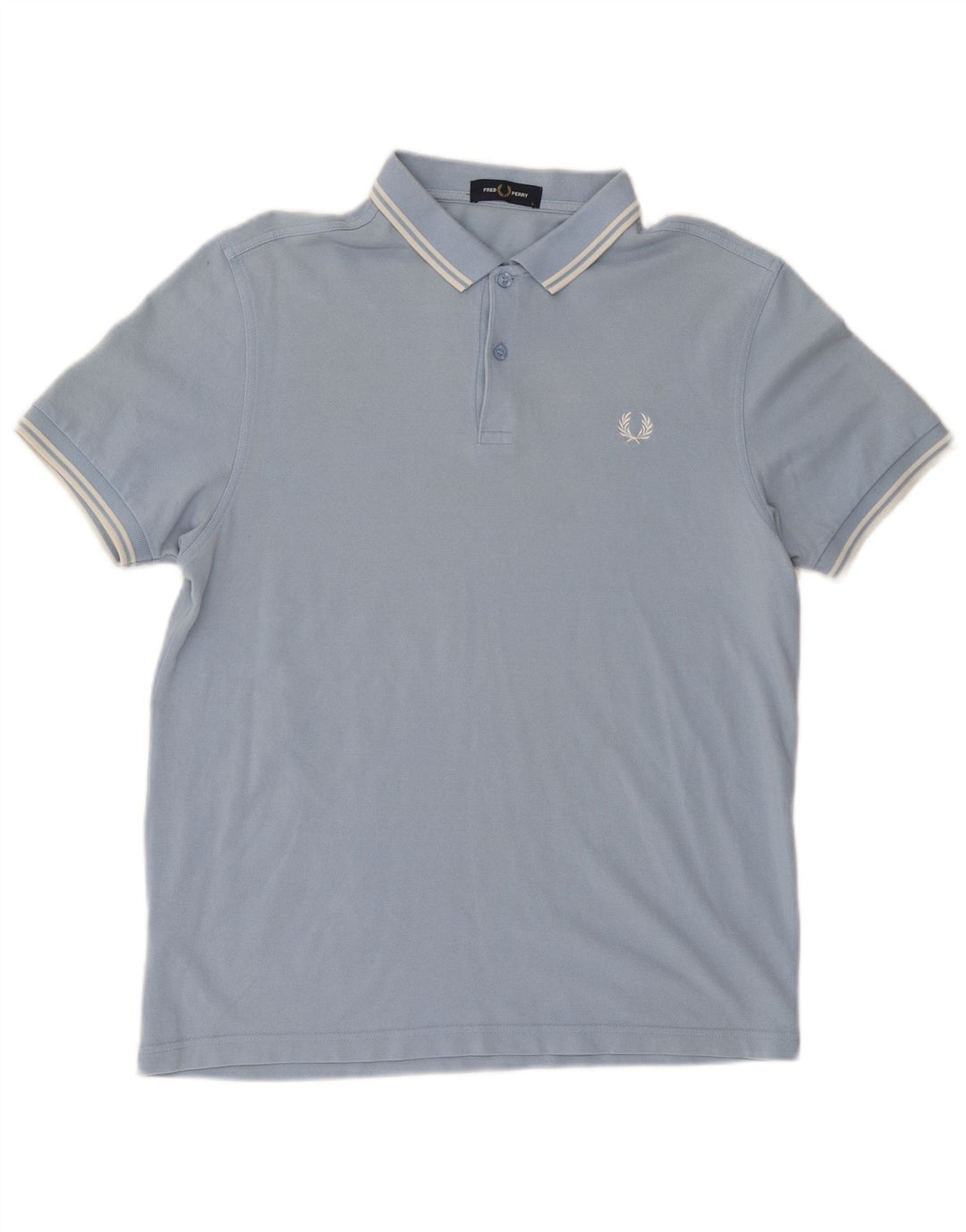 Cămașă polo Fred Perry pentru bărbați, mare, albastru, bumbac