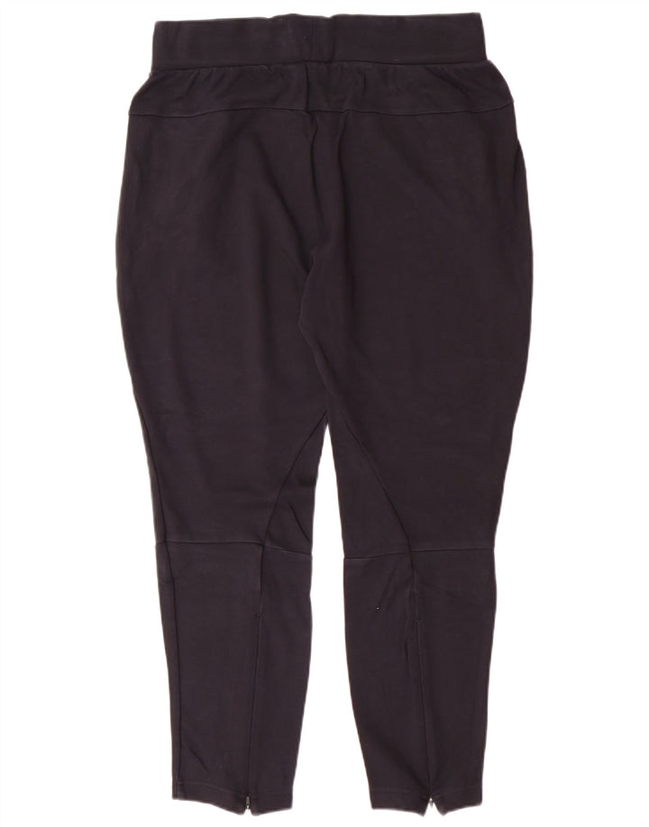Pantaloni de trening ADIDAS pentru femei UK 14 Medium Bleumarin