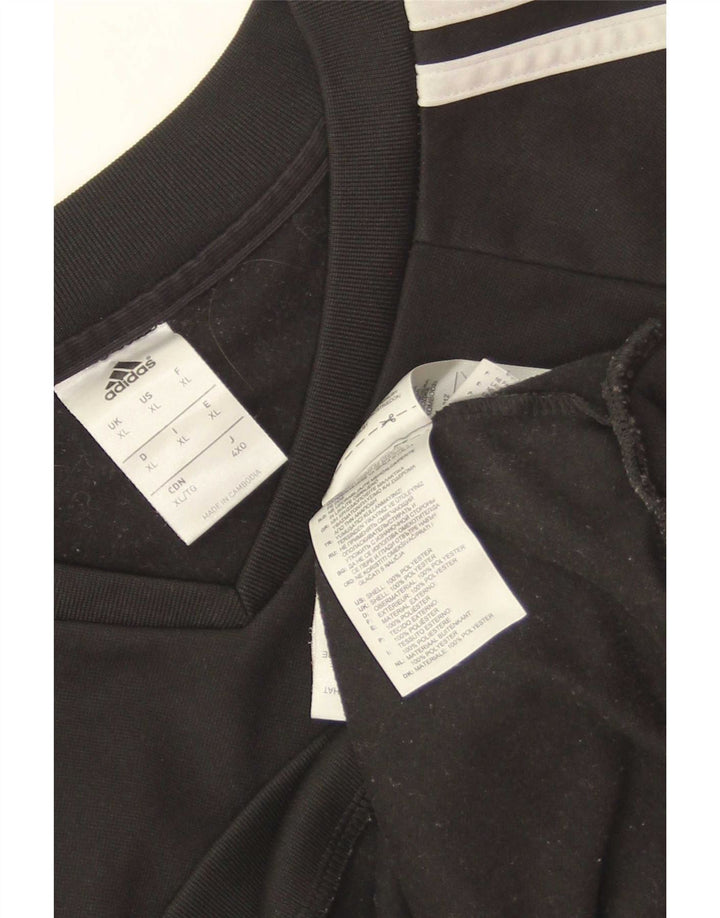 Hanorac pentru bărbați Adidas Jumper XL, negru, poliester