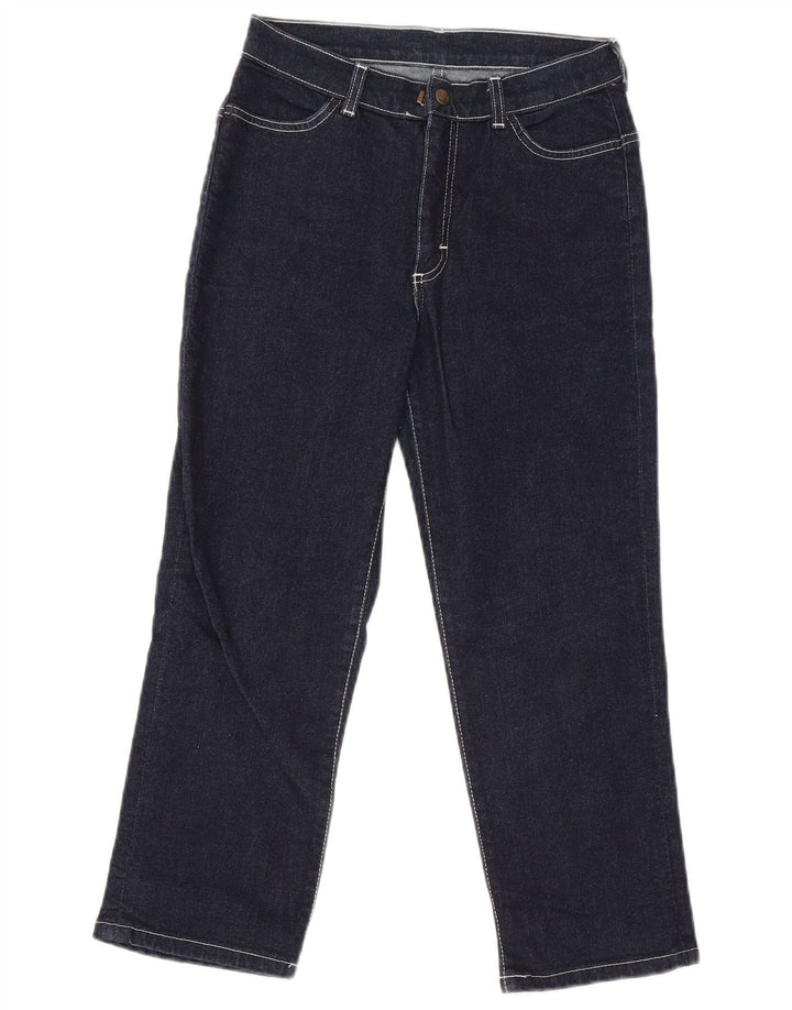 Blugi Capri pentru femei Lee W28 L23 Bumbac bleumarin
