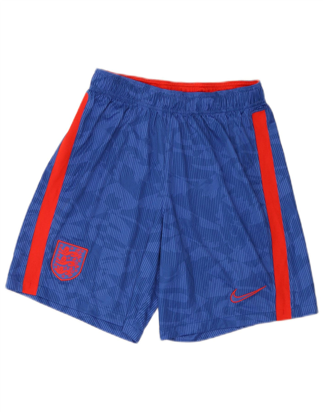 Pantaloni scurți sport Nike pentru bărbați Dri Fit, cu model abstract, colorate mari, albastre