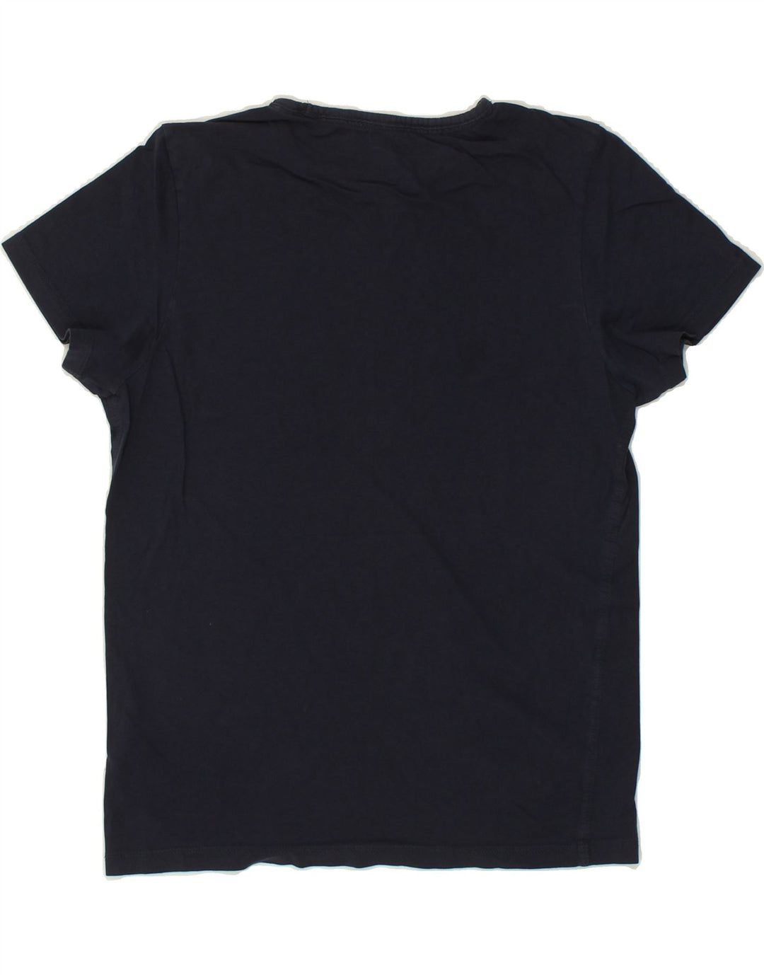 JACK & JONES Mens Graphic T-Shirt Top Medium Navy Blue Cotton Vintage Jack & Jones and Second-Hand Jack & Jones from Messina Hembry 