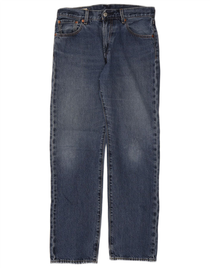 Blugi drepti pentru femei Levi's W29 L32 Bumbac albastru