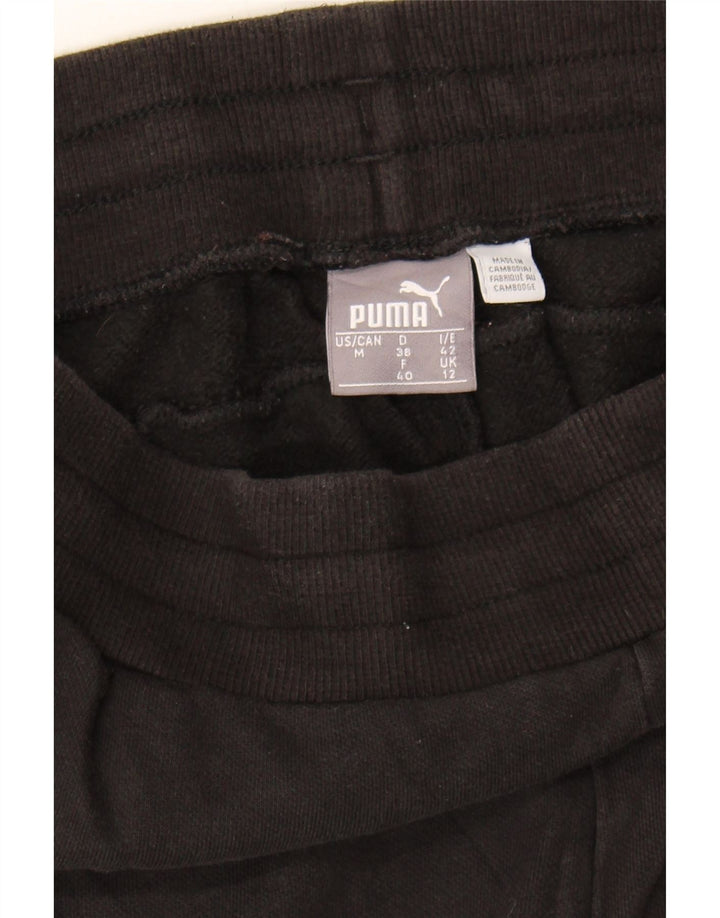 PUMA Womens Tracksuit Trousers UK 12 Medium Black Cotton Vintage Puma and Second-Hand Puma from Messina Hembry 