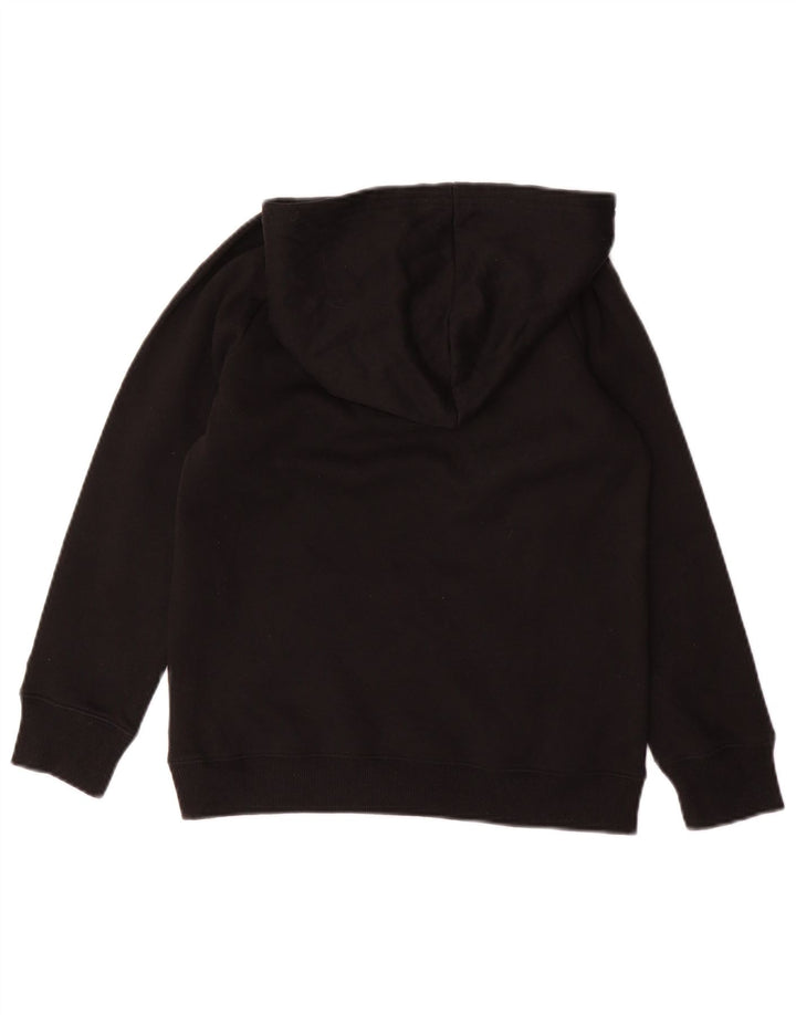 Pulover pentru fete CHAMPION cu glugă grafic 11-12 ani mare negru