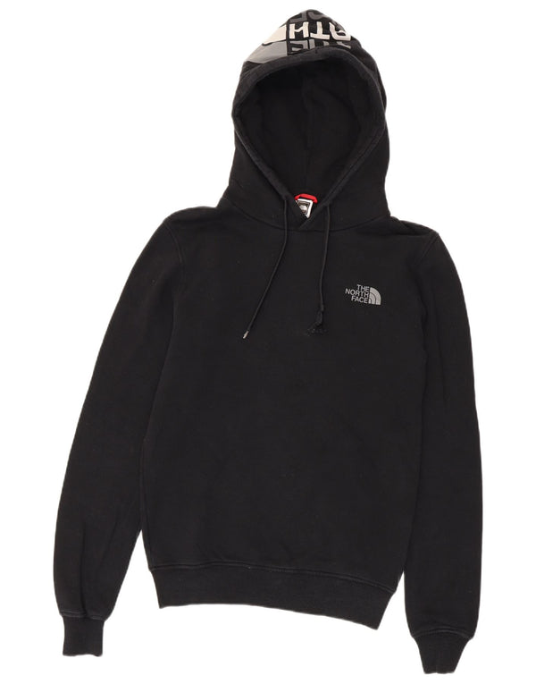 The North Face Mens Graphic Hoodie Jumper XS Bumbac negru
