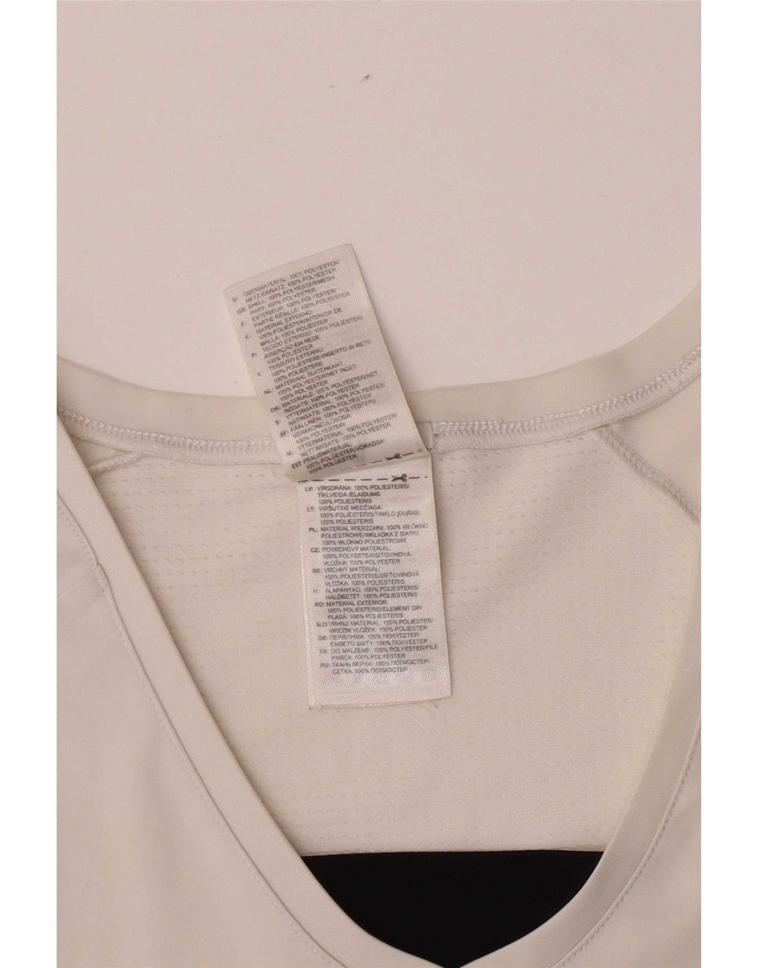Tricou Adidas pentru femei Top UK 12 Medium White Poliester