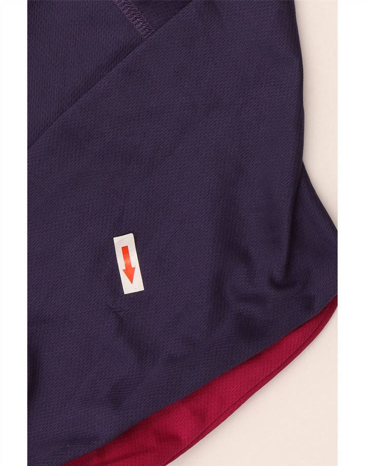 Top pentru femei Mountain Warehouse cu mânecă lungă UK 12 Medium Purple Colorblock