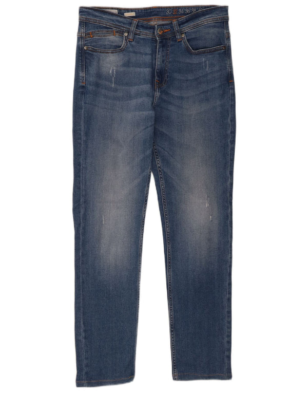Blugi slim pentru bărbați Harmont & Blaine Narrow Fit W32 L29 Albastru