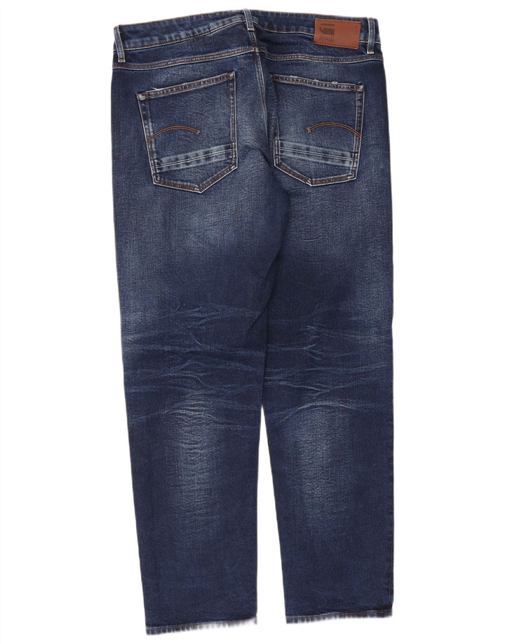 Blugi drepti pentru femei G-Star W30 L32 Bumbac albastru