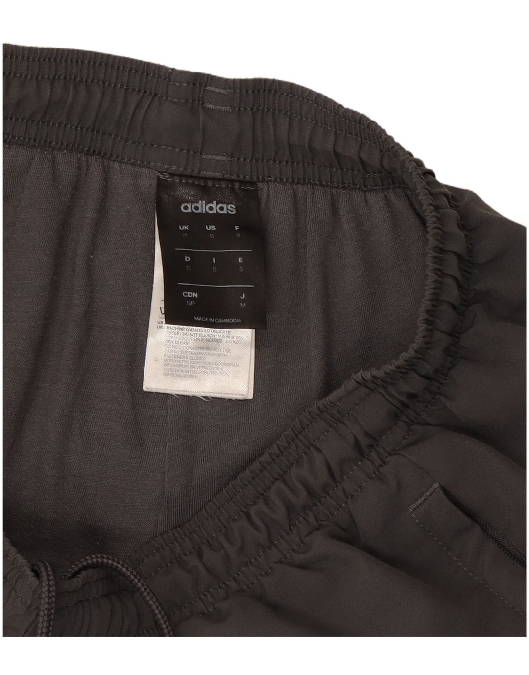 Pantaloni de trening pentru bărbați Adidas Pantaloni de jogging Mici Gri Poliester