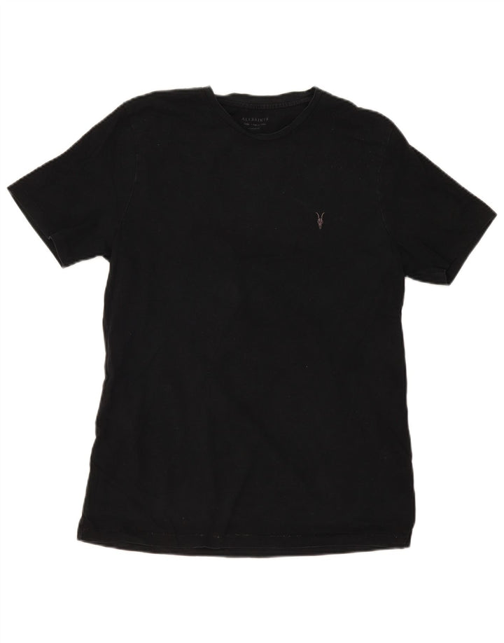 Tricou All Saints pentru bărbați, cu croiala normală, mare, negru, bumbac