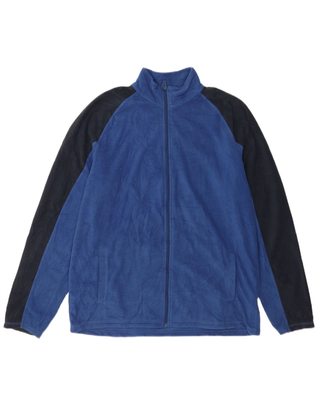 Jachetă polară pentru bărbați Mountain Warehouse UK 42 XL, albastru, poliester color bloc