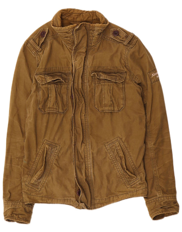Jachetă militară pentru bărbați ABERCROMBIE & FITCH UK 36 Small Khaki