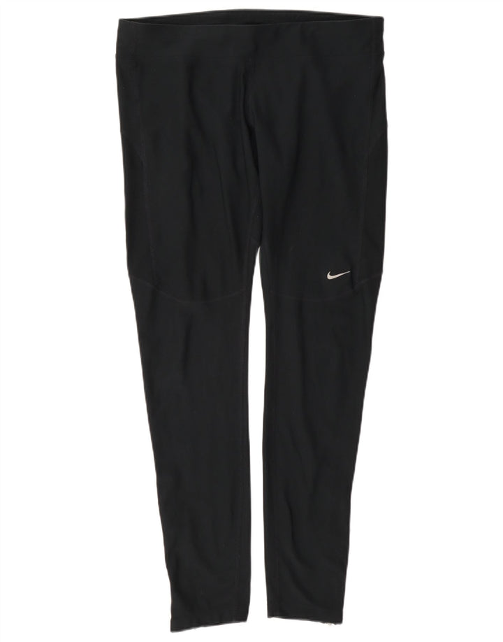 Leggings Dri Fit Nike pentru femei Marea Britanie 14 Poliester mari bleumarin