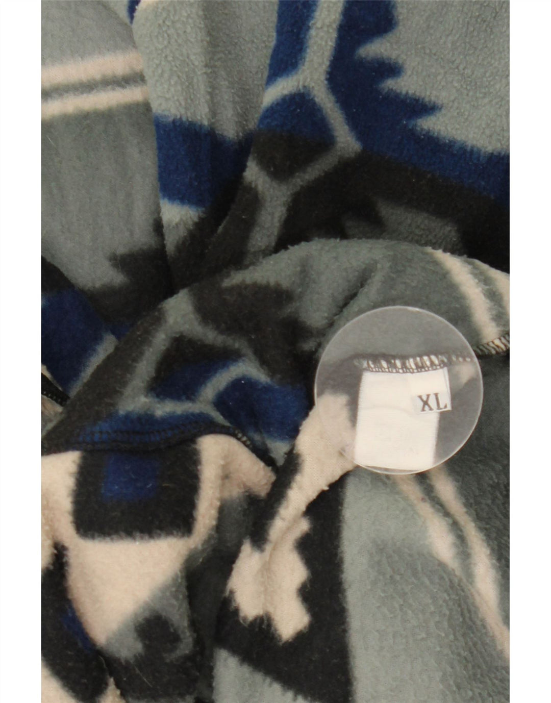 Jachetă din lână pentru bărbați VINTAGE UK 42 XL Gri Fair Isle