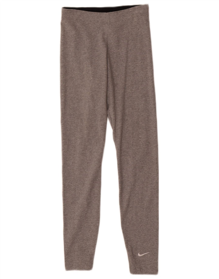 Leggings pentru femei Nike UK 6 XS bumbac gri
