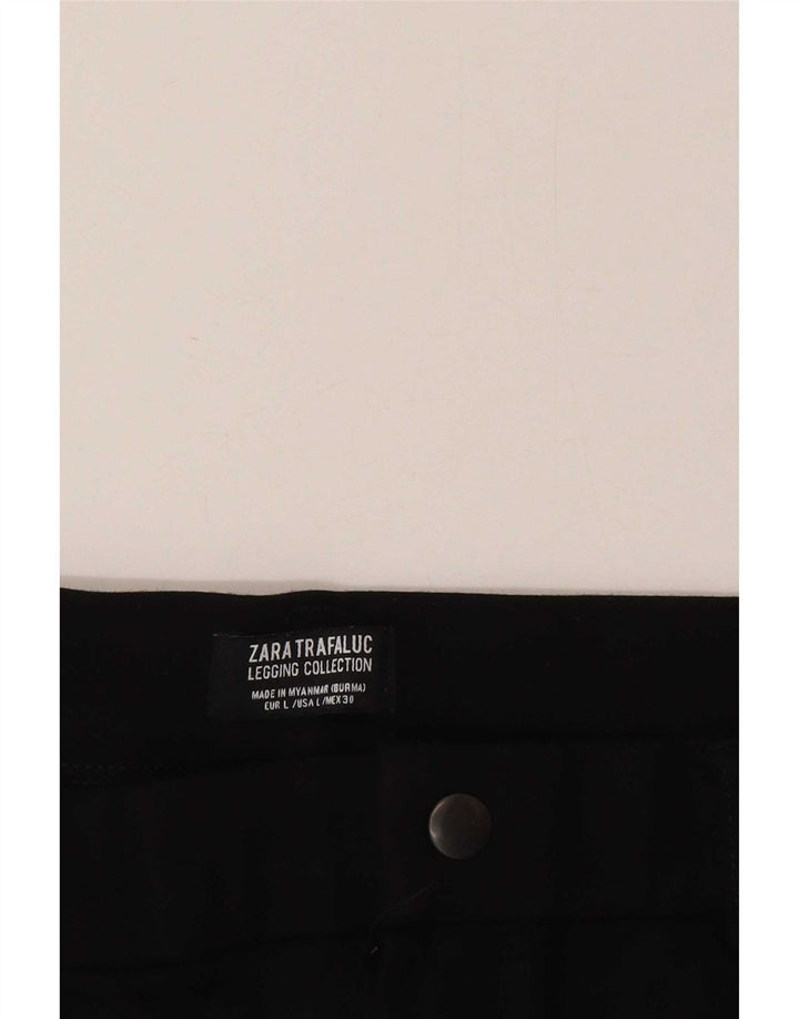 Leggings Trafaluc pentru femei Zara UK 14 Large Black