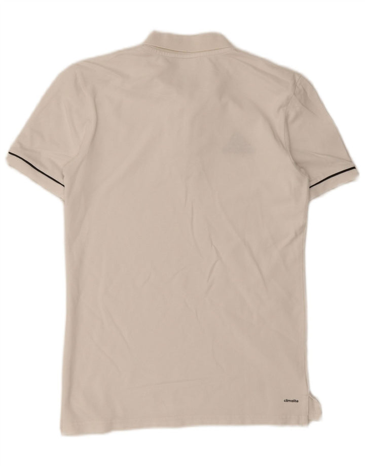Tricou polo pentru bărbați Adidas Mic alb